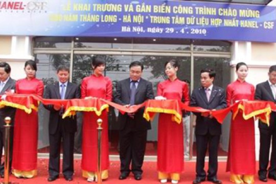 Khai trương trung tâm dữ liệu hợp nhất Hanel-CSF